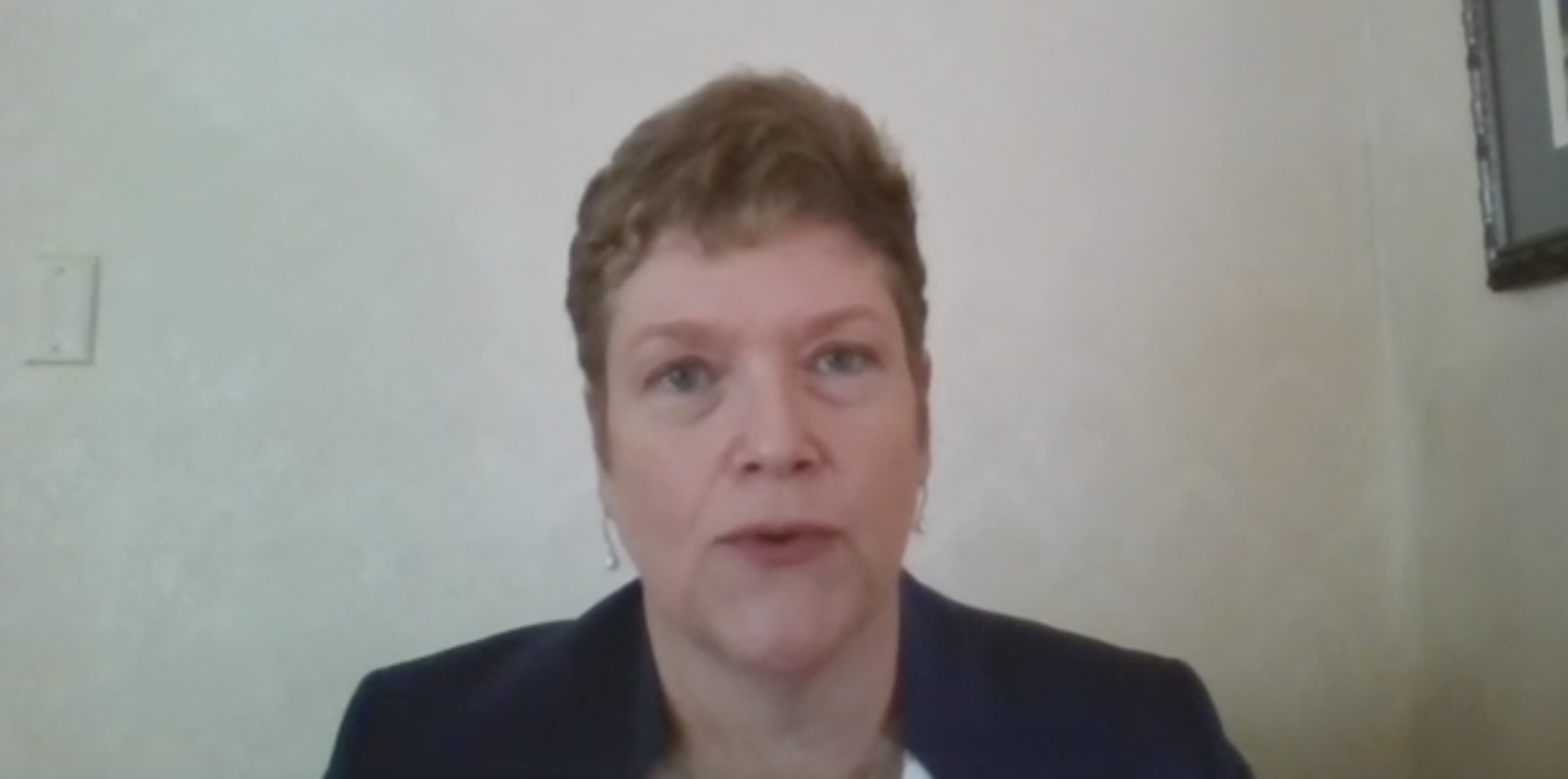 Charlotte Sweeney during confirmation hearing